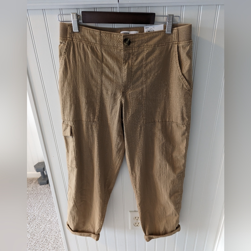 Sonoma cuffed capri
